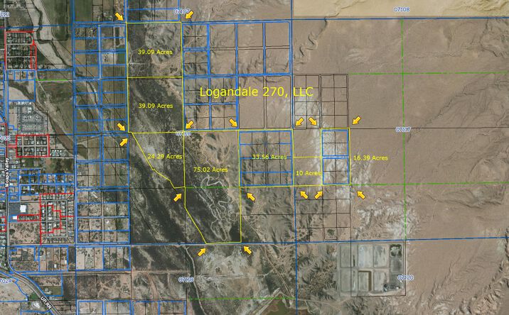 Pictures of Land property located at Cherry Street, Moapa Valley, NV 89040 for sales - image #1