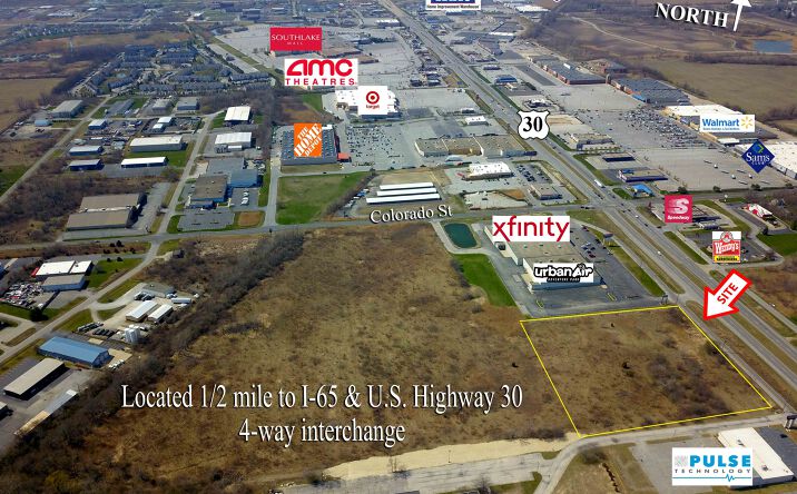 Pictures of Land property located at 3425 E U.S. Hwy 30, Merrillville, IN 46410 for sales - image #1