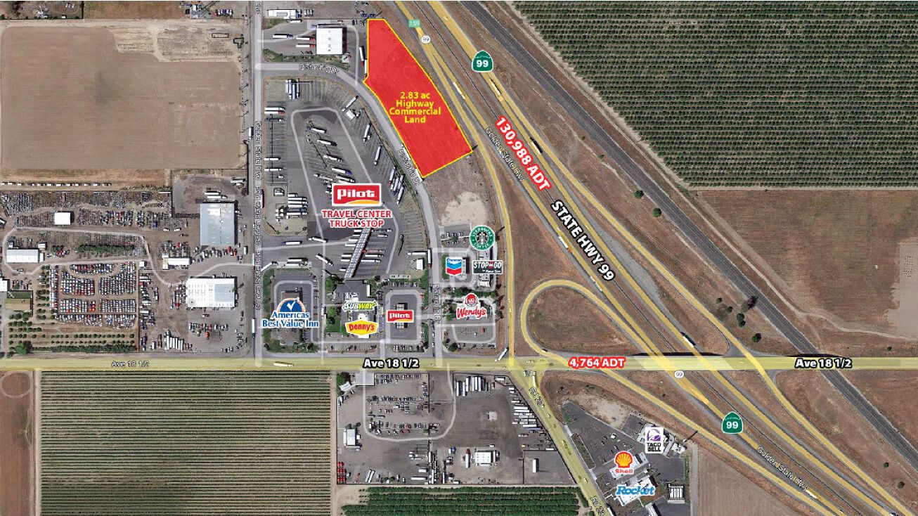 NWQ State Hwy 99 & Avenue 18 1/2, Madera, CA 93637