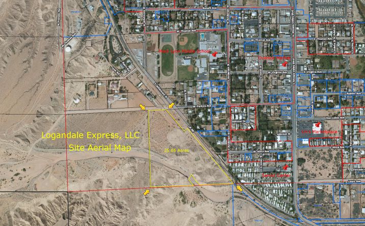Pictures of Land property located at W Perkins Ave, Logandale, NV 89040 for sales - image #1
