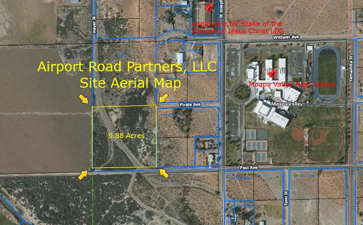 Pictures of Land property located at Paul Ave, Moapa Valley, NV 89040 for sales - image #1