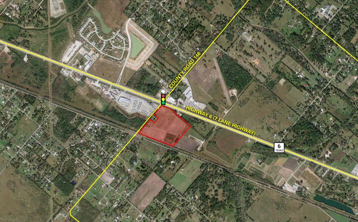 Pictures of Land property located at Highway 6 & County Road 146, Alvin, TX 77511 for sales - image #1