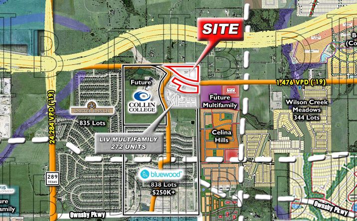 Pictures of Mixed Use, Land property located at NEC & SEC - Kinship Pkwy. & Choate Pkwy., Celina, TX 77004 for sales - image #1