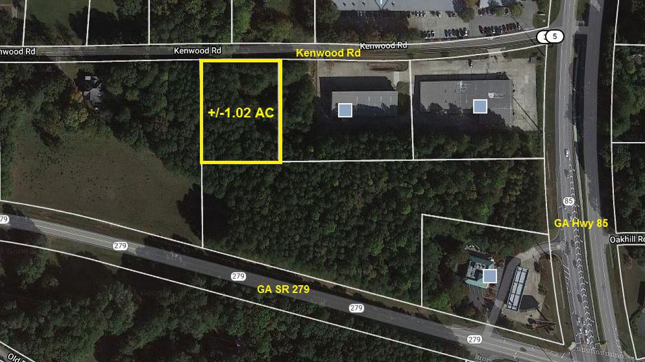 Kenwood Rd, Fayetteville, GA 30214 Land for Sale +/1.02 ACRES OF