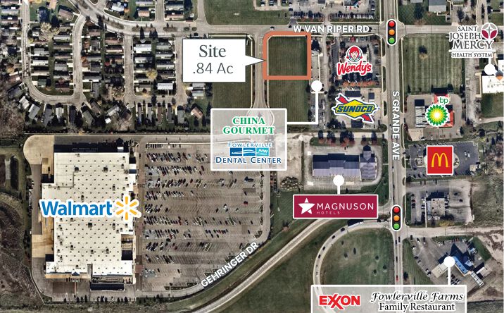Pictures of Land property located at 970 Gehringer Dr (Pad 2), Fowlerville, MI 48836 for sales - image #1
