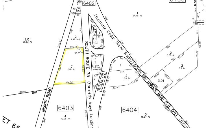 image of property at LOT 7 ROUTE 73 Hammonton NJ 08037