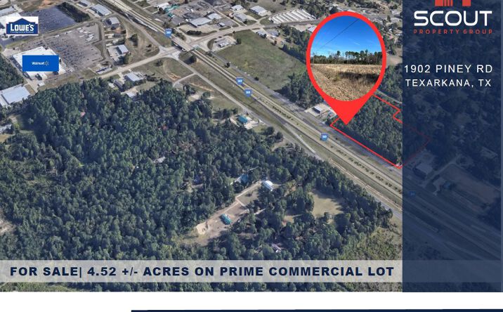 Pictures of Retail, Multifamily, Land property located at 1902 Piney Rd, Texarkana, TX 75501 for sales - image #1