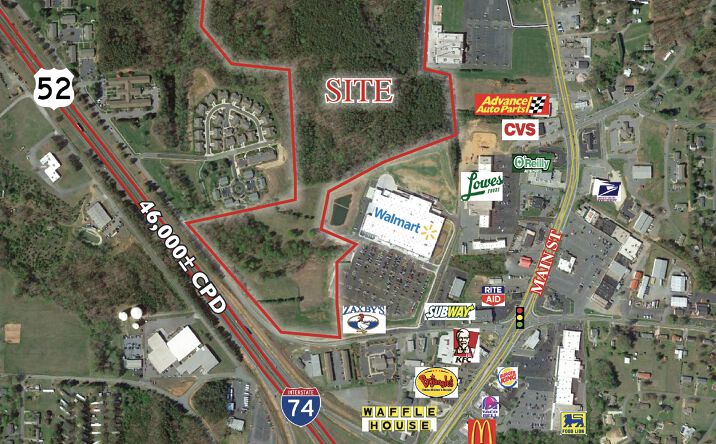 Pictures of Land, Retail property located at Ingram Drive At Five Fork Street, King, NC 27021 for sales - image #1