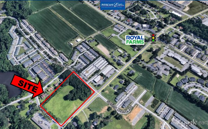 Pictures of Land property located at Corner of Dickinson Avenue and Spring Forest Road, Greenville, NC 27834 for sales - image #1