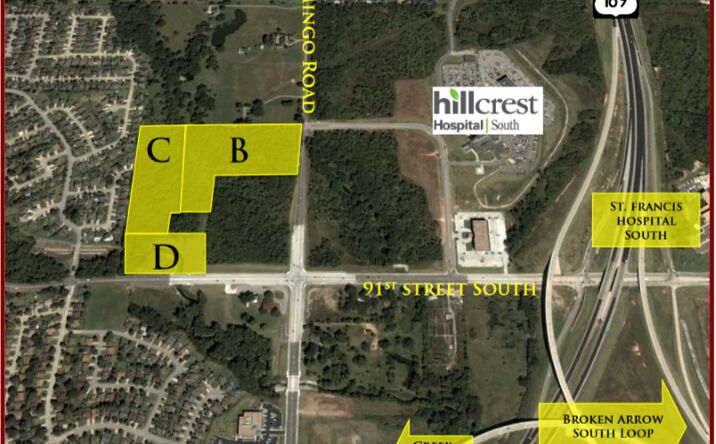 Pictures of Land property located at NW/C 91St & Mingo Road, Tulsa, OK 74152 for sales - image #1