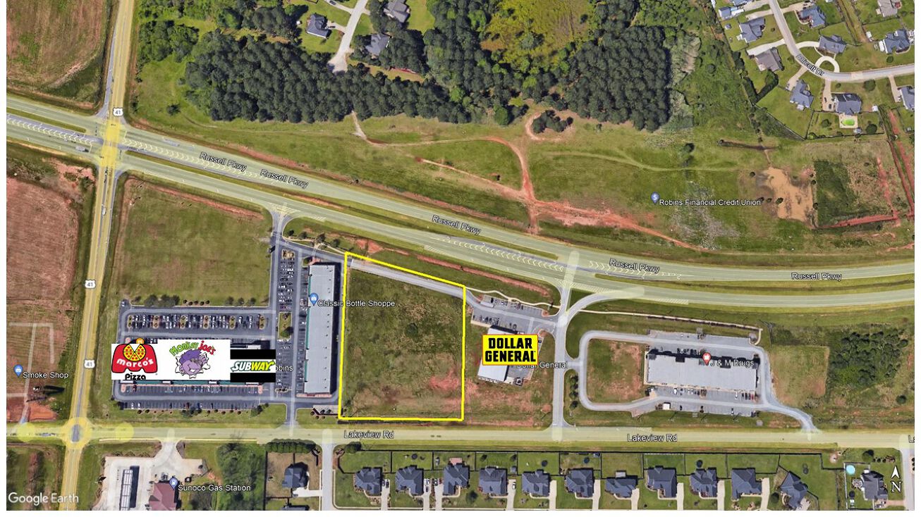 Russell Pkwy 3.0 acres, Warner Robins, GA 31088 Land for Sale