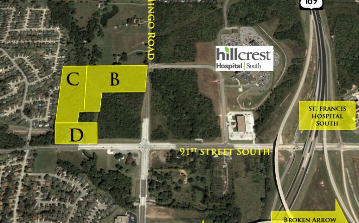 Pictures of Land property located at NW of E 91st St S and S Mingo Rd, Tulsa, OK 74133 for sales - image #1