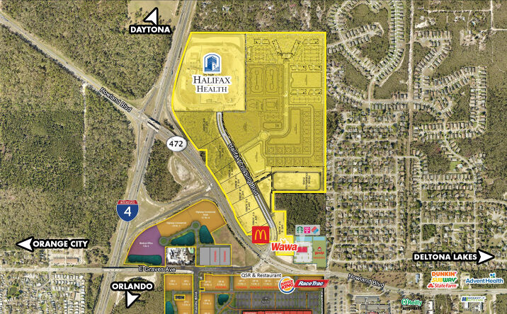 Pictures of Land property located at Halifax Crossing Blvd, Deltona, FL 32725 for sales - image #1