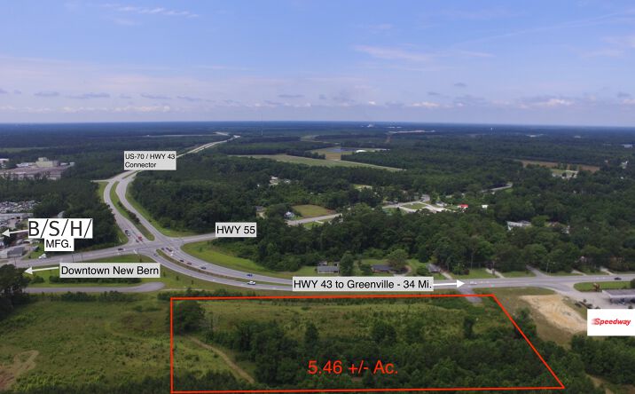 Pictures of Land property located at Washington Post Road, New Bern, NC 28562 for sales - image #1