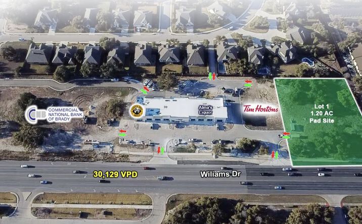 Pictures of Land, Retail property located at 3900 Williams Dr, Georgetown, TX 78628 for sales - image #1
