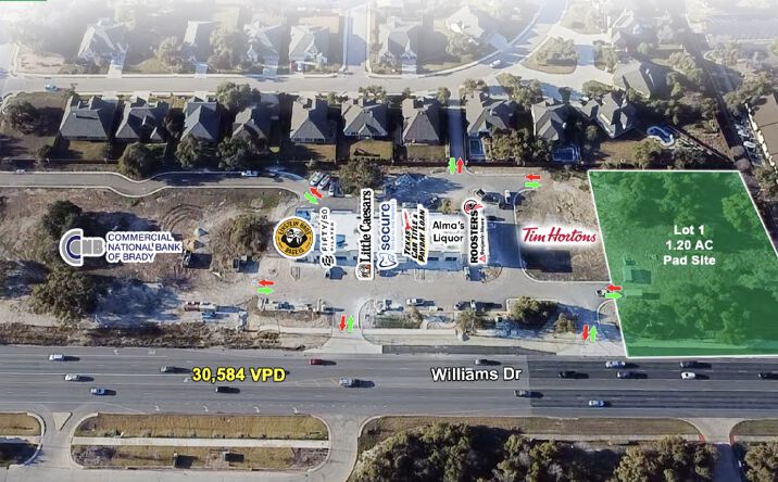 Pictures of Land, Retail property located at 3900 Williams Dr, Georgetown, TX 78628 for sales - image #1
