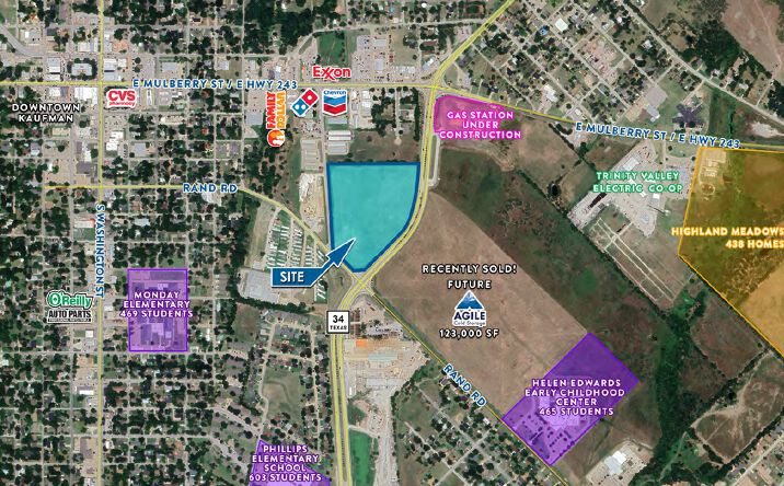 Pictures of Land property located at Rand Rd, Kaufman, TX 75142 for sales - image #1