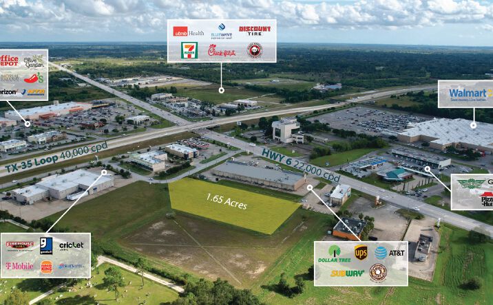 Pictures of Land property located at Alvin Xing Rd, Alvin, TX 77511 for sales - image #1