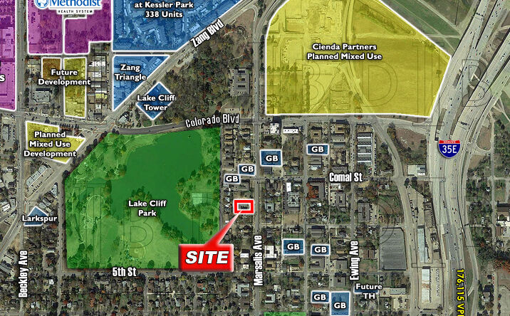 Pictures of Land property located at 707 N Marsalis Ave, Dallas, TX 75203 for sales - image #1