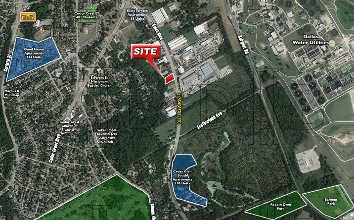 Pictures of Land property located at 3517 E Kiest Blvd, Dallas, TX 75203 for sales - image #1