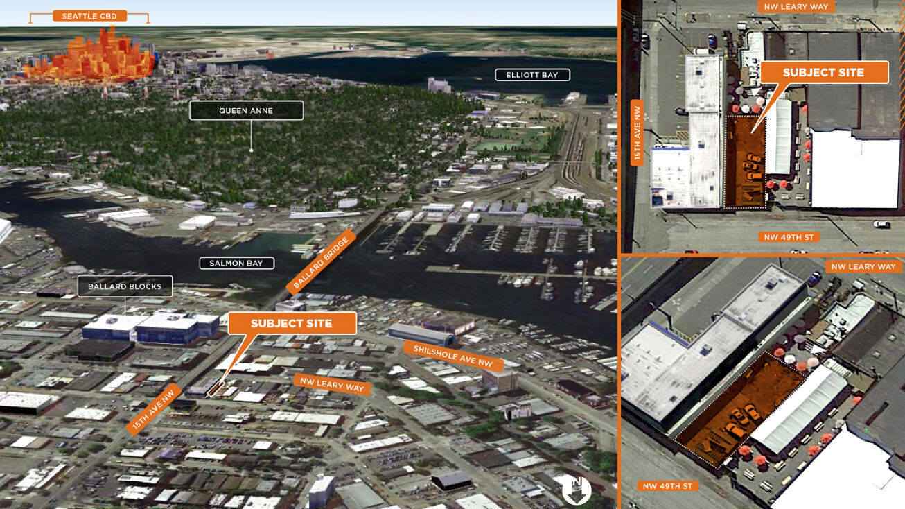 1513 NW 49th St, Seattle, WA 98107 Land for Sale Ballard Vacant Lot