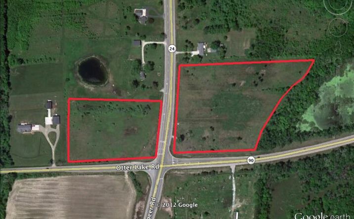 Pictures of Land property located at NWC & NEC of M-24 and M-90, Deerfield Twp, MI 48435 for sales - image #1