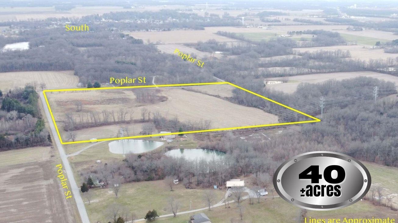 40ac POPLAR Road, Coulterville, IL 62237