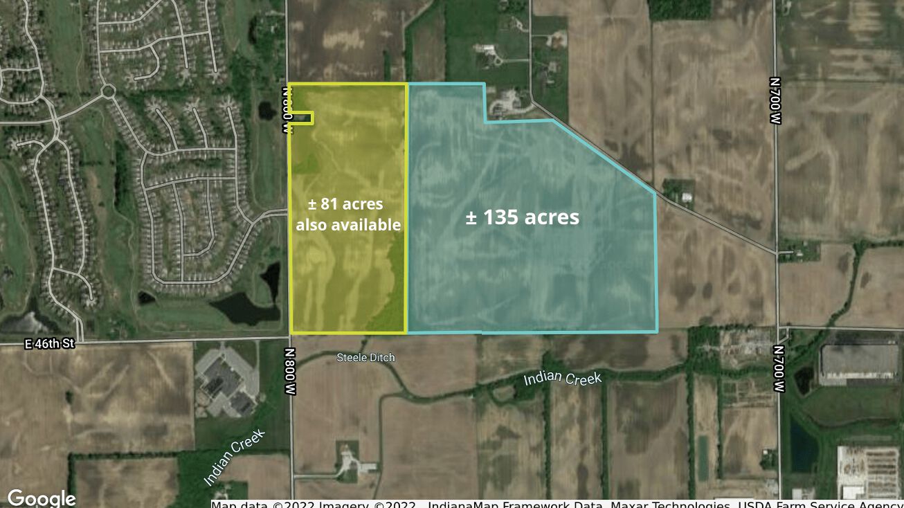 7515 W Lane Rd, McCordsville, IN 46055 Land for Sale 7515 W. Lane Rd.