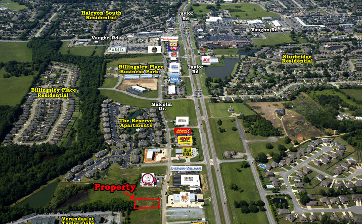 Pictures of Land property located at 3730 Malcolm Dr, Montgomery, AL 36116 for sales - image #1