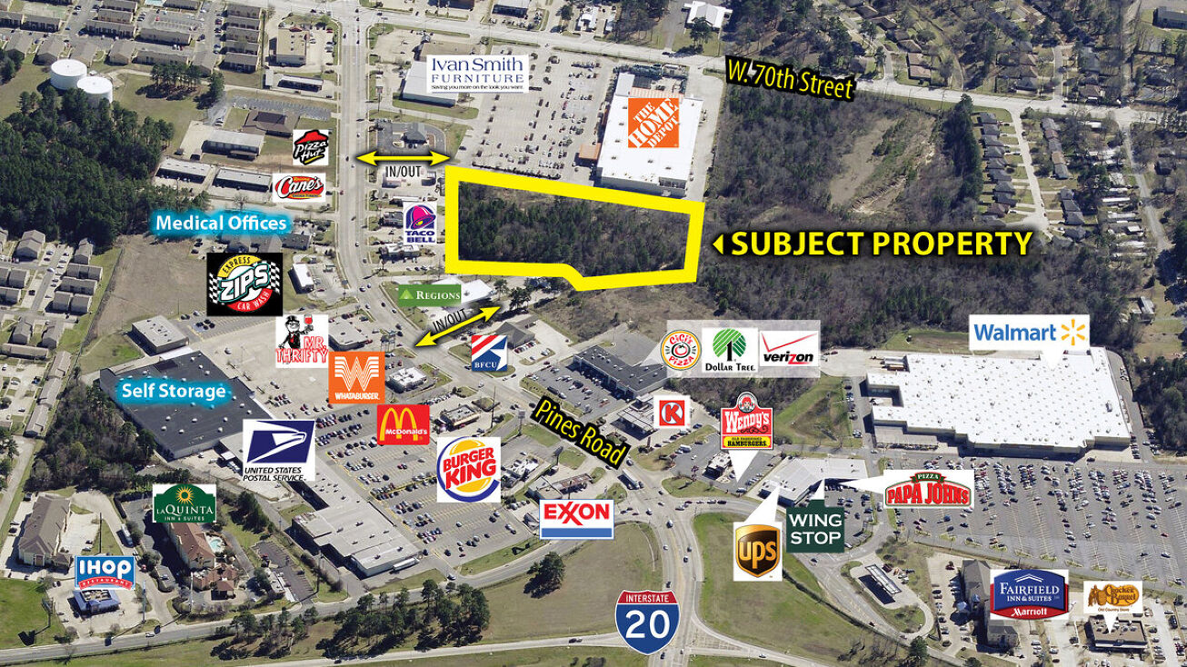 Pines Rd, Shreveport, LA 71129 Land for Sale Pines Road