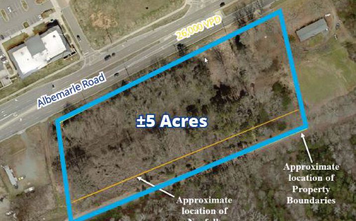 Pictures of Land property located at 12330 Albemarle Rd, Mint Hill, NC 28227 for sales - image #1