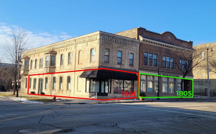 Pictures of Retail, Office property located at 1801 & 1805 North Dr. Martin Luther King Jr. Drive, Milwaukee, WI 53212 for sales - image #1