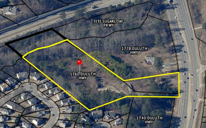Pictures of Land property located at 1760 Duluth Hwy, Lawrenceville, GA 30043 for sales - image #1