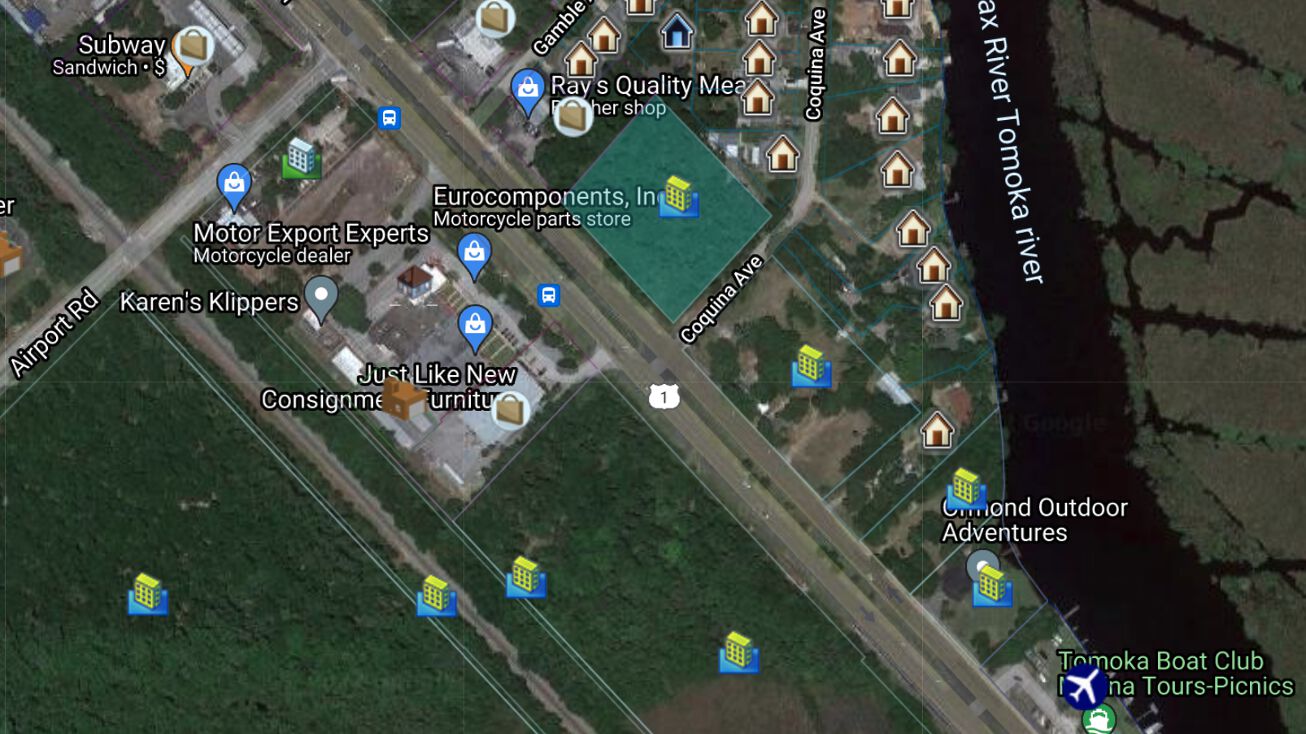 1031 US1, Ormond Beach, FL 32174 Land for Sale Ormond Beach US1