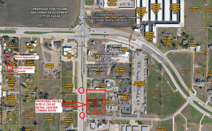 Pictures of Land property located at 2590 Country Club Rd, Wylie, TX 75098 for sales - image #1