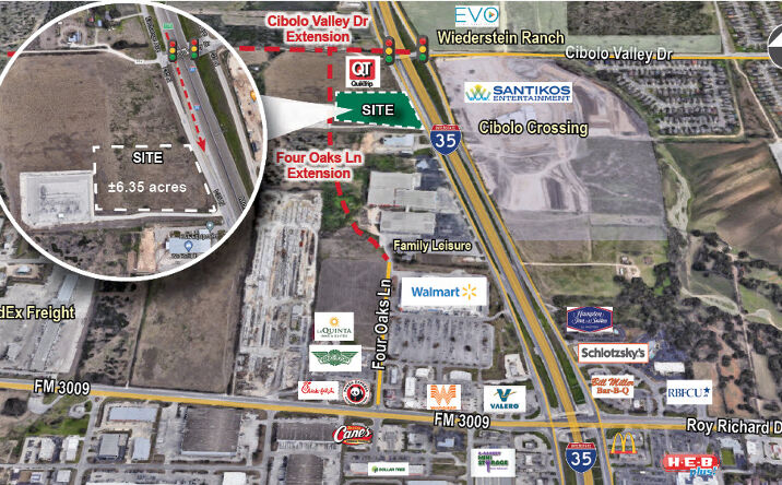 Pictures of Land property located at IH-35 & Cibolo Valley Dr, Schertz, TX 78154 for sales - image #1