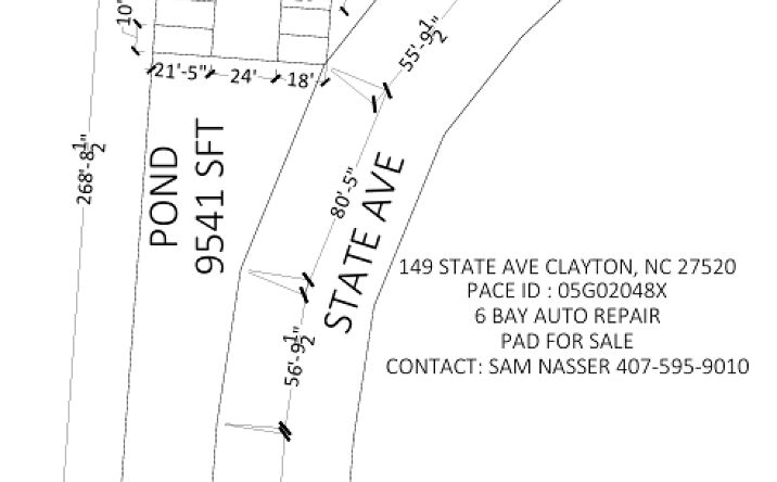 Pictures of Land property located at 149 State Ave, Clayton, NC 27520 for sales - image #1