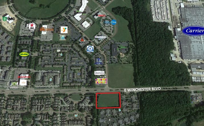 Pictures of Land property located at 855 E Winchester Blvd, Collierville, TN 38017 for sales - image #1