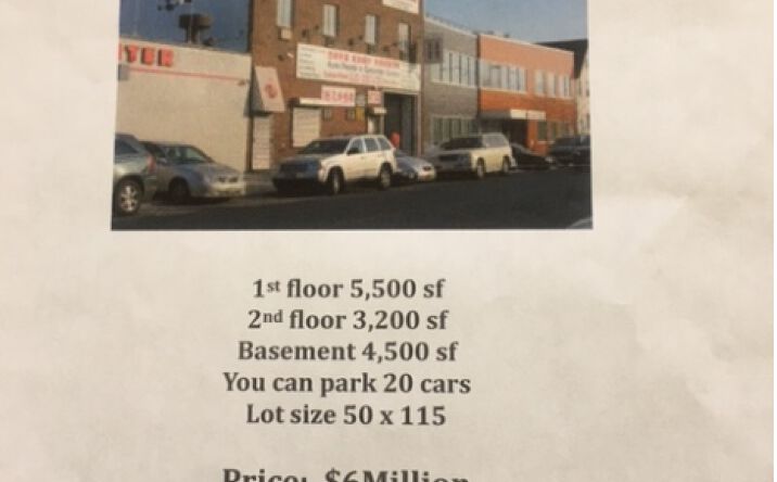 Pictures of Industrial property located at 8731 18th Ave, Brooklyn, NY 11214 for sales - image #1