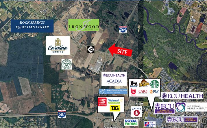 Pictures of Land property located at NC-43, Greenville, NC 27834 for sales - image #1