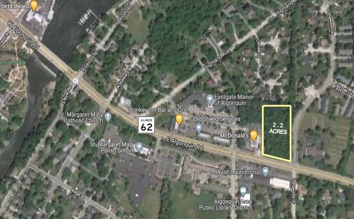 Pictures of Land property located at 600 E Algonquin Rd, Algonquin, IL 60102 for sales - image #1