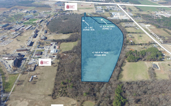 Pictures of Land property located at 4608 Meridian St N, Huntsville, AL 35811 for comps - image #1