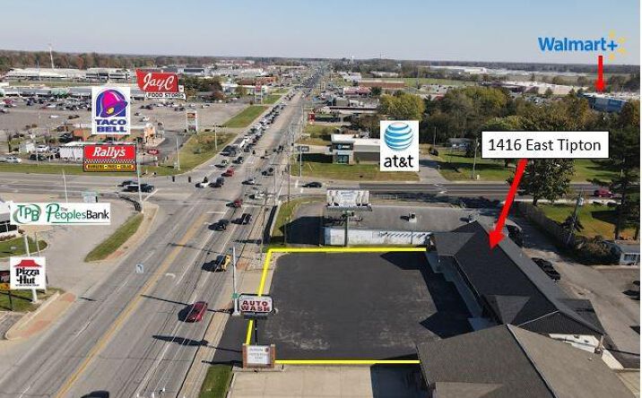 Pictures of Mixed Use, Office, Retail property located at 1416 E Tipton St, Seymour, IN 47274 for sales - image #1