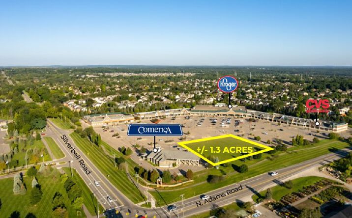 Pictures of Land property located at N Adams & Silverbell Road, Oakland charter Township, MI 48306 for sales - image #1