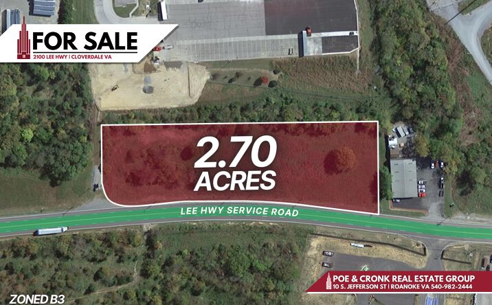 Pictures of Land property located at 2100 Lee Hwy, Cloverdale, VA 24077 for sales - image #1