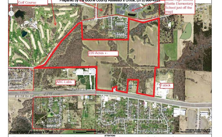 Pictures of Land property located at 220 Acres - St. Charles Rd., Columbia, MO, Columbia, MO 65202 for sales - image #1