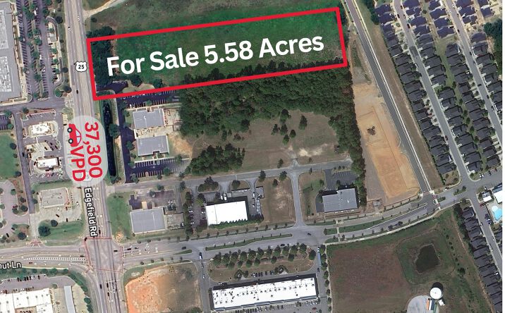 Pictures of Land property located at 1073 Edgefield Rd, North Augusta, SC 29860 for sales - image #1