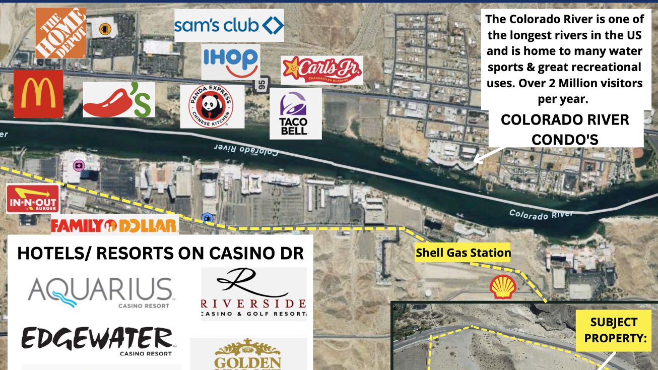 S Casino Dr, Laughlin, NV 89029 Land for Sale Land Development