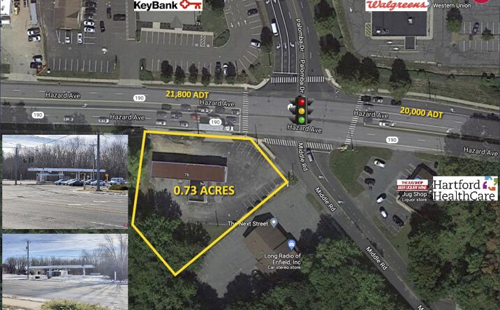 Pictures of Land property located at 76 Hazard Ave, Enfield, CT 06082 for sales - image #1