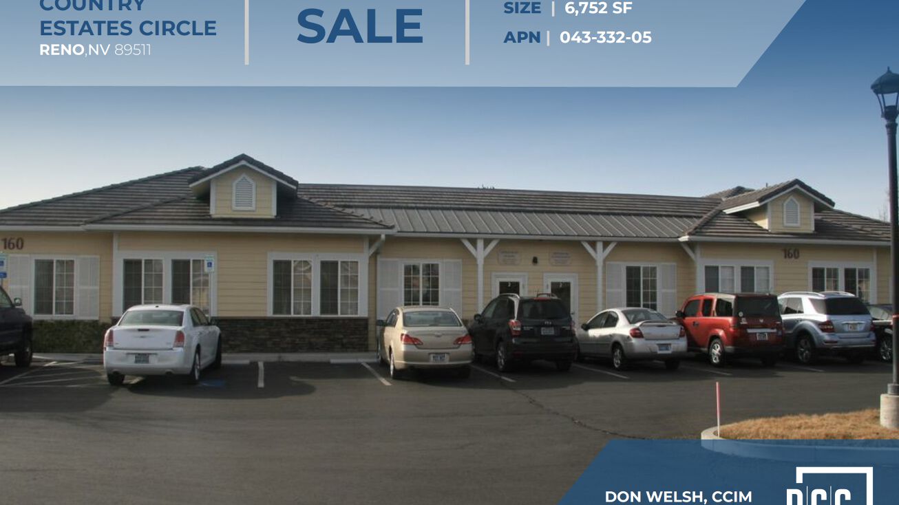 160 Country Estates Cir, Reno, NV 89511 Office Property for Sale